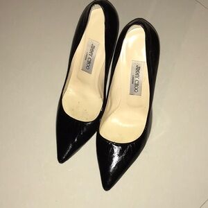 Jimmy Choo shoes w dustbag and extra bottoms